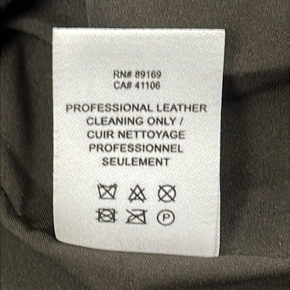 New DEREK LAM 10 CROSBY Nancy Wrap Effect Cotton Blend Leather Mini Dress 12 - Picture 14 of 14